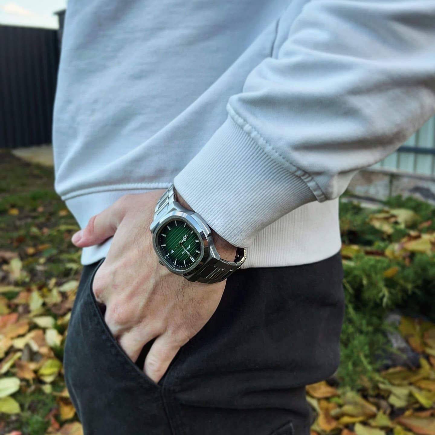 Poedagar Watch Nautilus emerald